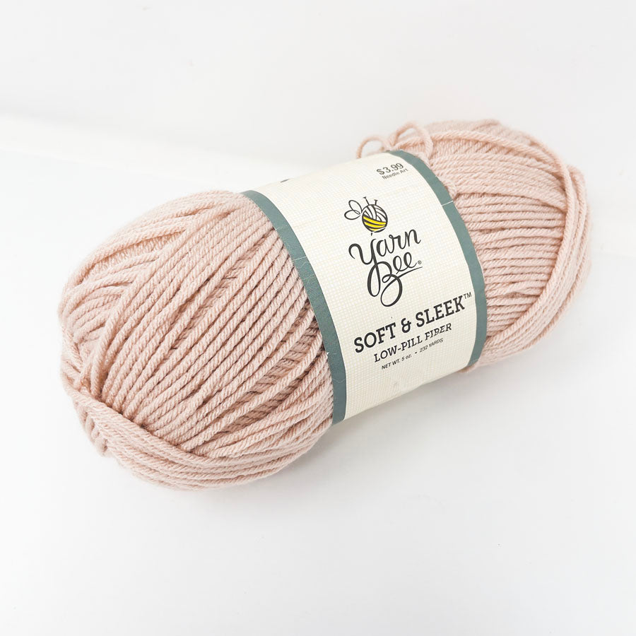 Yarn Bee Soft & Sleek Yarn - Blush