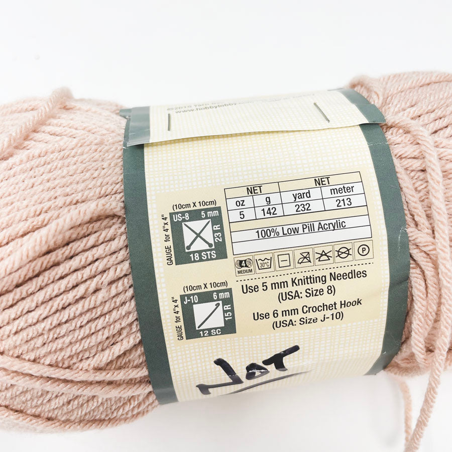 Yarn Bee Soft & Sleek Yarn - Blush