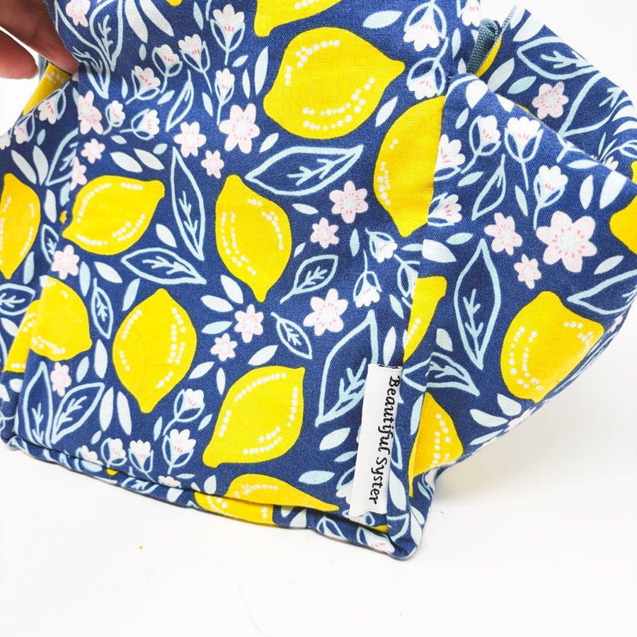 Beautiful Syster Lemon Project Pouch