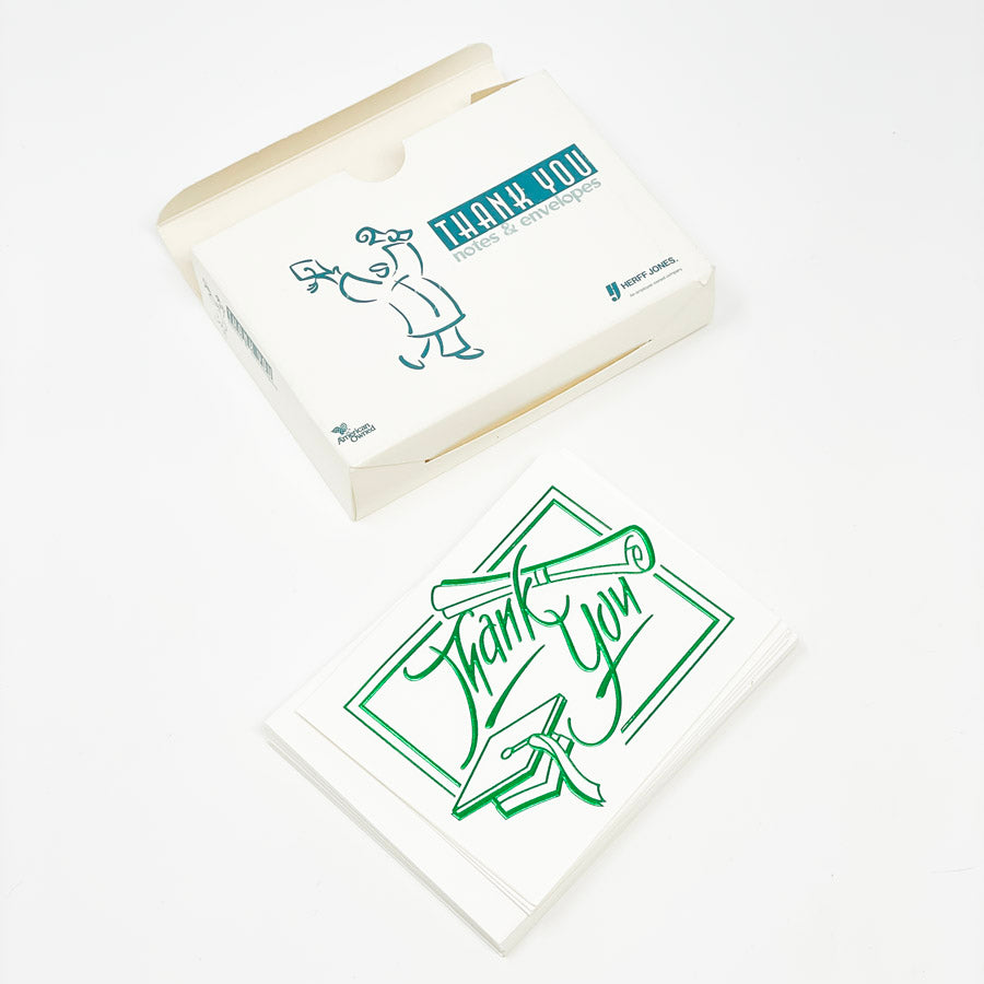 Graduation Thank You Cards and Envelopes - Set of 5