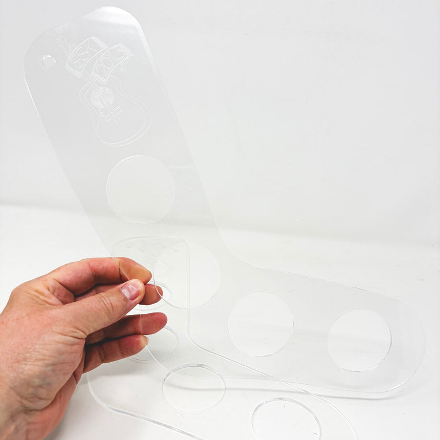 2 Piece Acrylic Sock Blockers