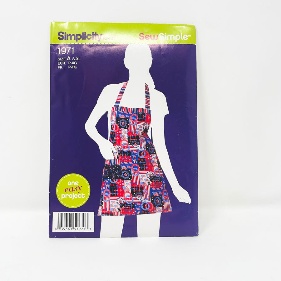 Assorted Simplicity Apron Patterns - Pick a Design