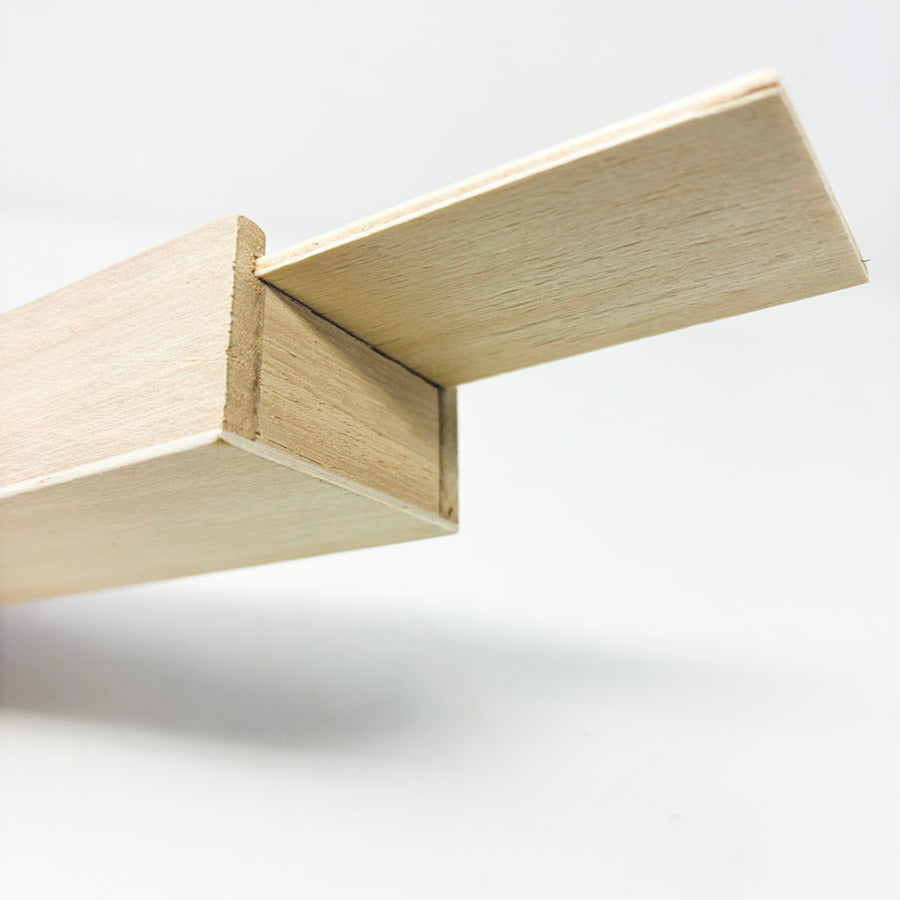 Wood Slide Narrow Top Box