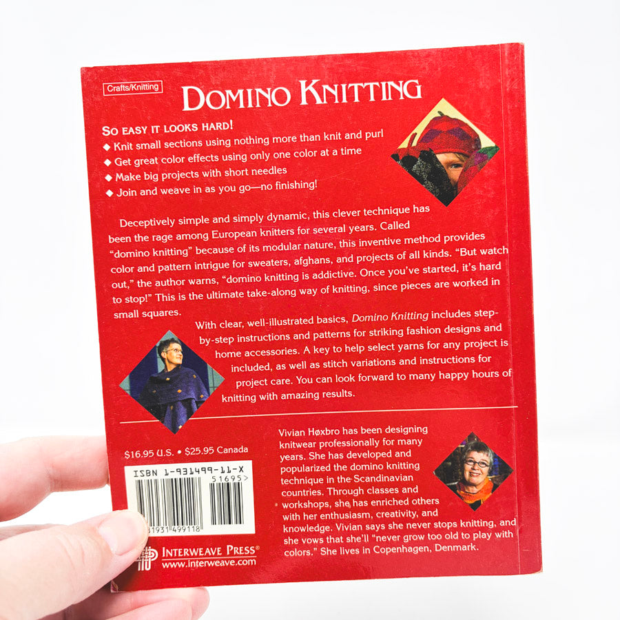 Domino Knitting Book by Vivian Hoxbro