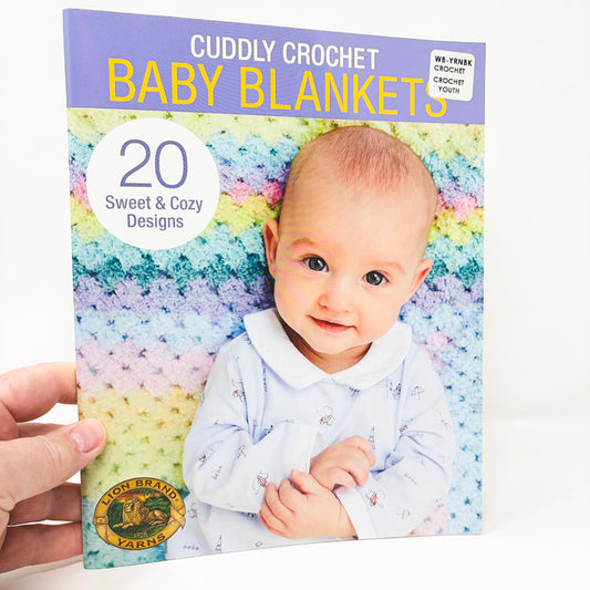 Cuddly Crochet Baby Blankets Booklet by Lion Brand Yarns
