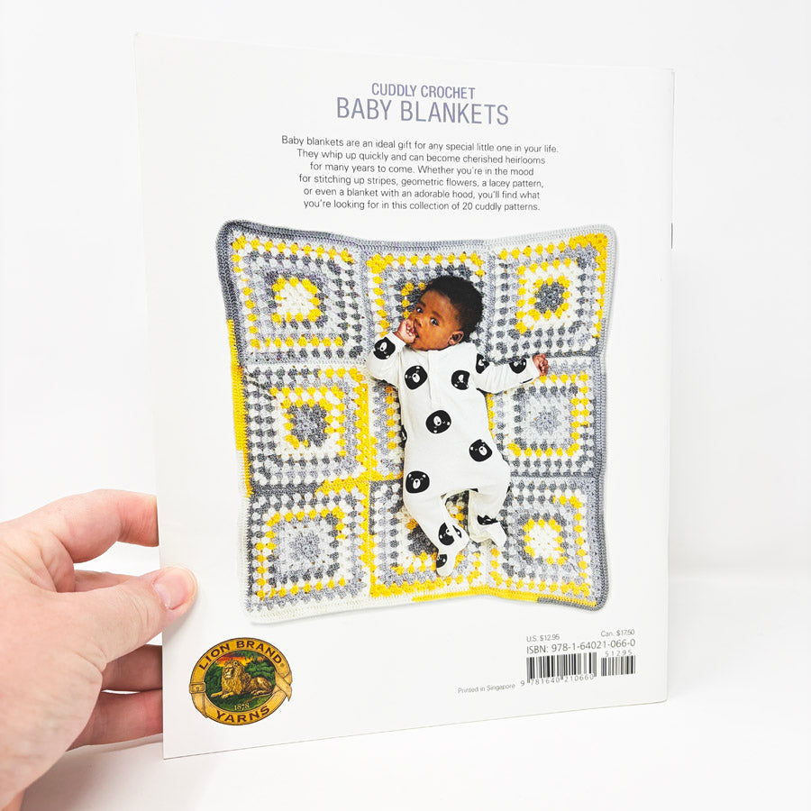 Cuddly Crochet Baby Blankets Booklet by Lion Brand Yarns