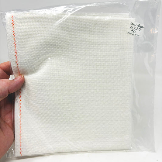 25 Count Lugana Needlework Fabric - Antique White