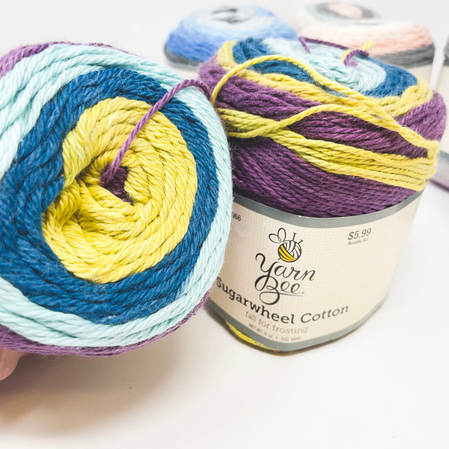 Yarn Bee Sugar Wheel Cotton Yarn - Pick A Color