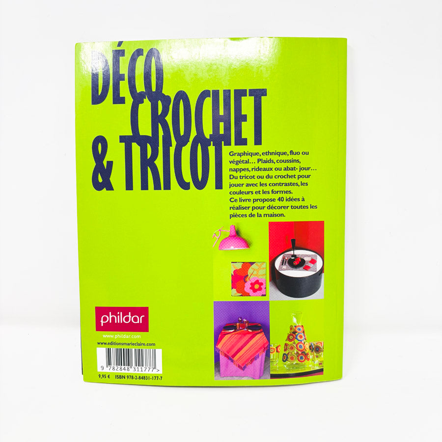 Déco, Crochet & Tricot Book by Marie Claire (French)