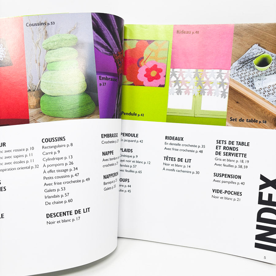 Déco, Crochet & Tricot Book by Marie Claire (French)