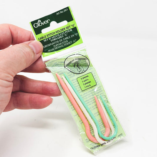 Clover U Cable Stitch Holder