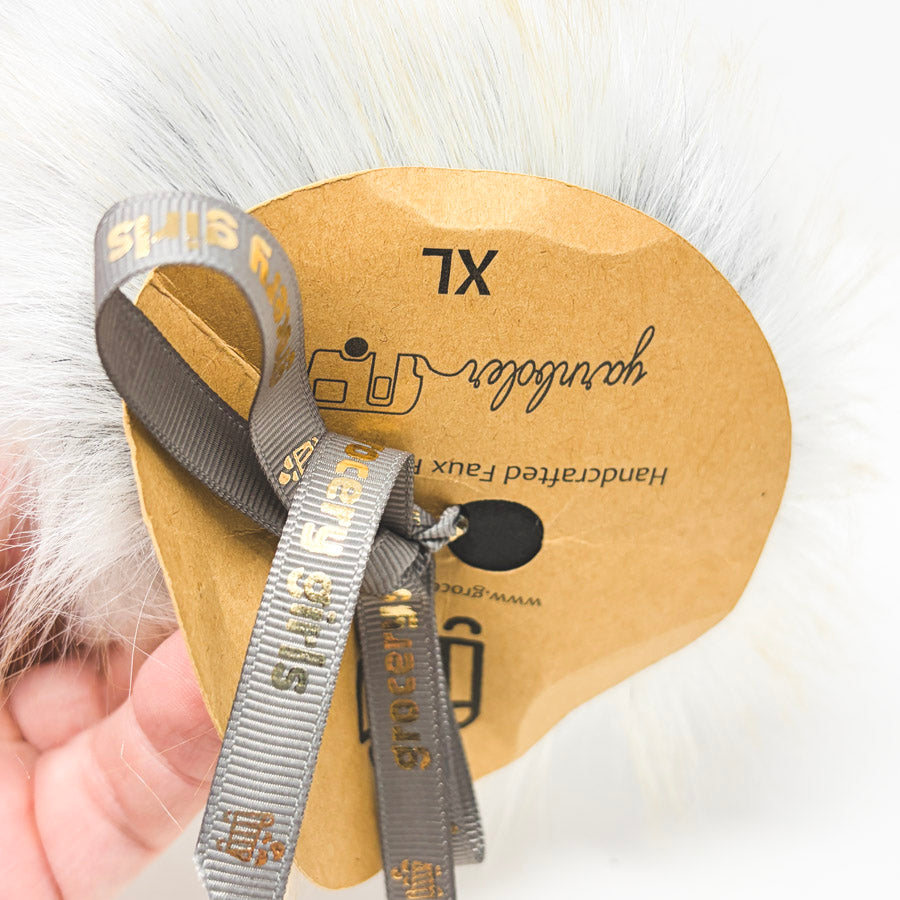 Mixed Brand Faux Fur Pom Poms – Light