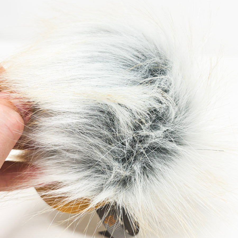 Mixed Brand Faux Fur Pom Poms – Light