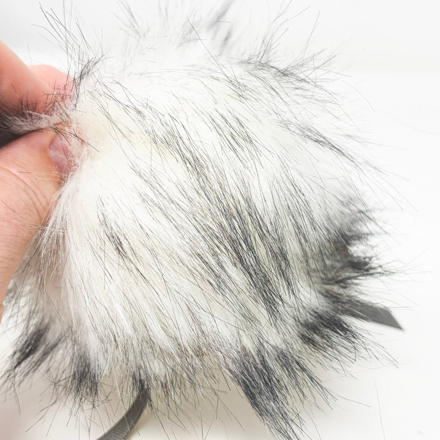 Mixed Brand Faux Fur Pom Poms – Light