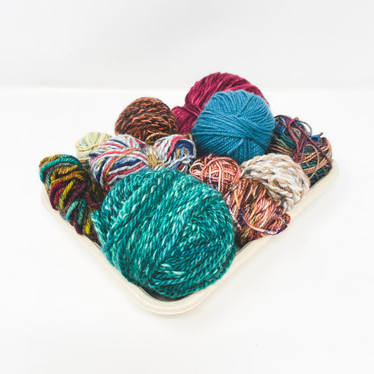 Jewel Tones Yarn Sushi Weaving Kit