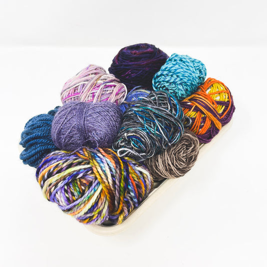 Sunset to Dusk Yarn Sushi Weaving Kit