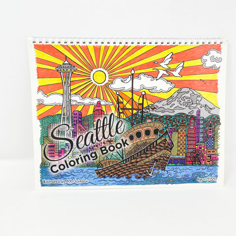 Seattle Coloring Book – Hello Art Hatchery
