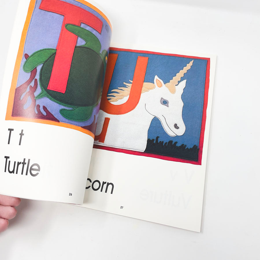 Alphabet Animals Patterns for Applique Book