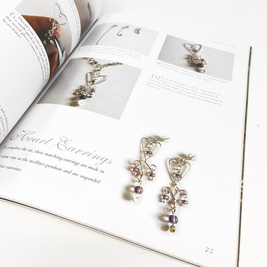 Creating Wire and Beaded Jewelry Book by Linda Jones