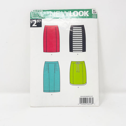 2013 NewLook Sewing Patterns A6228 - Misses Seven Sizes in One