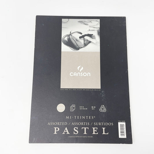 Canson Mi Teintes Assorted Pastel Paper - 9" x 12"