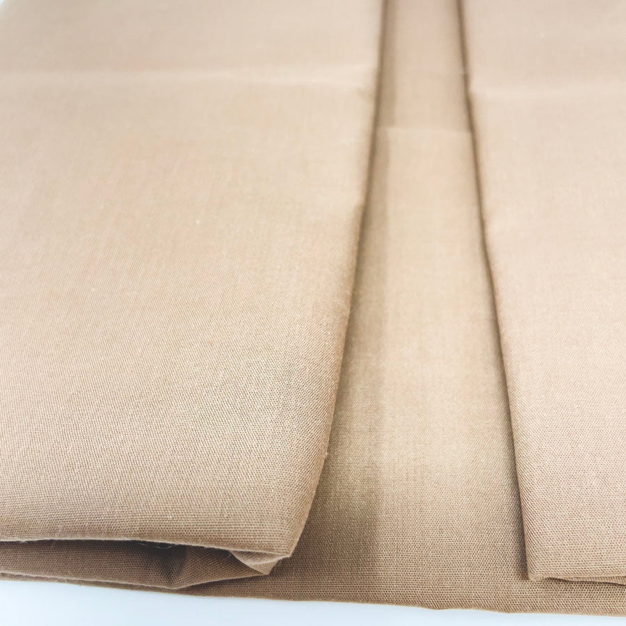 1 yd - Brown Polyester Fabric