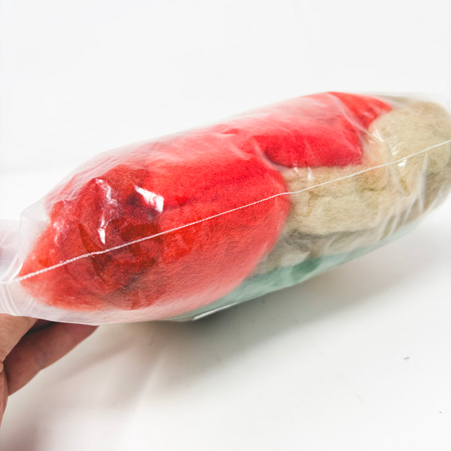 Created by Elsie B – Hand Dyed Blue Faced Leicester – Vintage Christmas