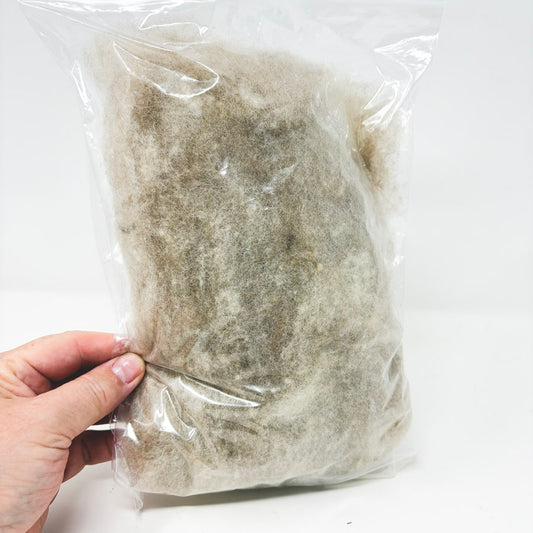 1.2 oz Natural Fiber Roving