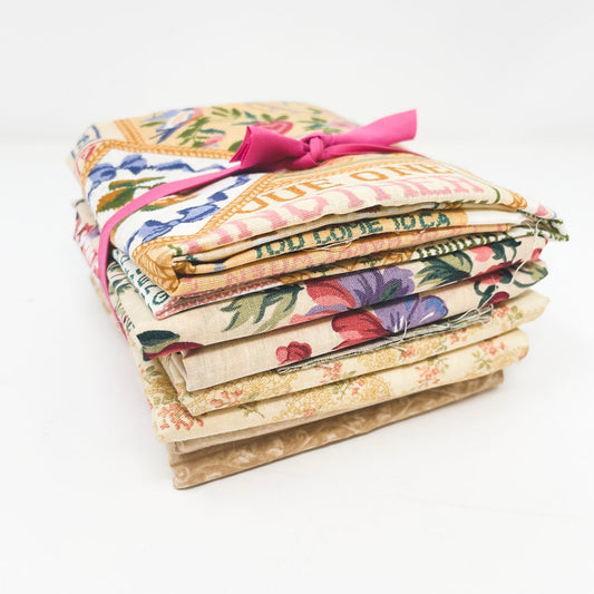 Tan Garden Fabric Bundle