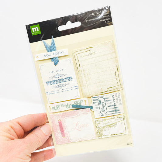 Making Memories Artistic Adhesive Tags