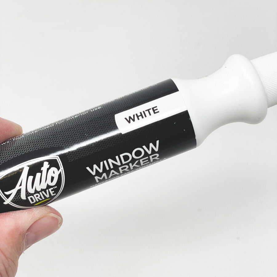 Auto Drive Window Marker - White