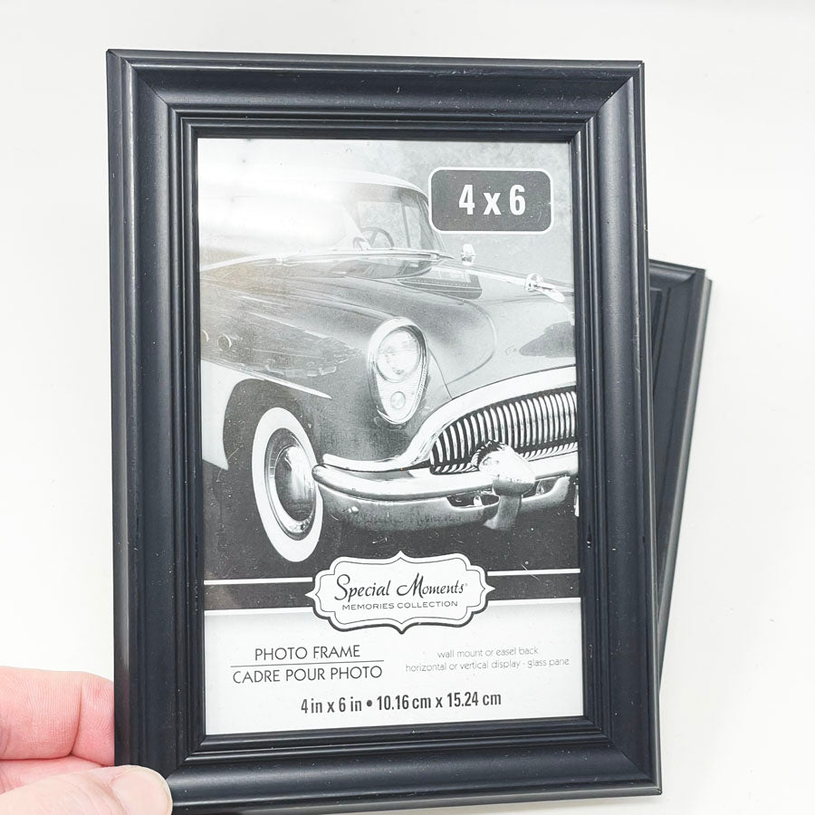 4x6 Black Photo Frame