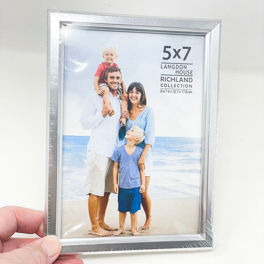 5x7 Silver Photo Frame