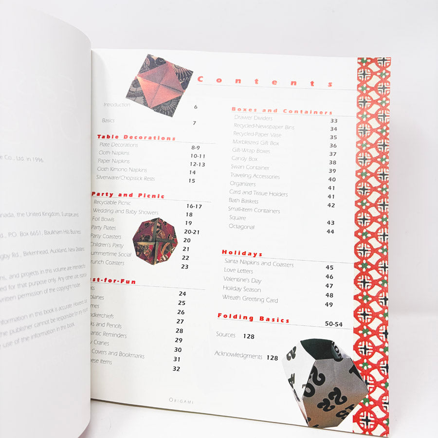 Easy Origami – A Colorful Introduction to Practical Paper Folding Book