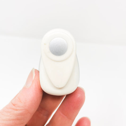 Small White Circle Punch