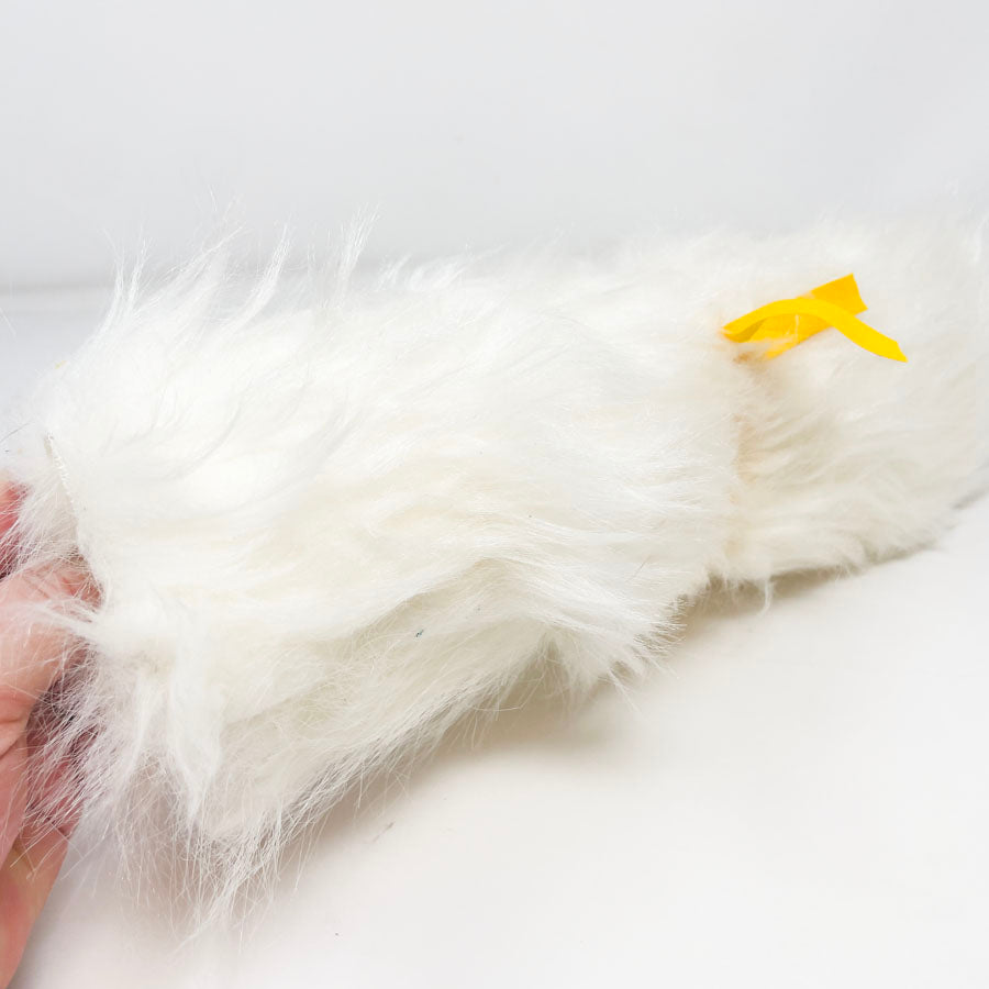 White Fur Remnants - 2 pc