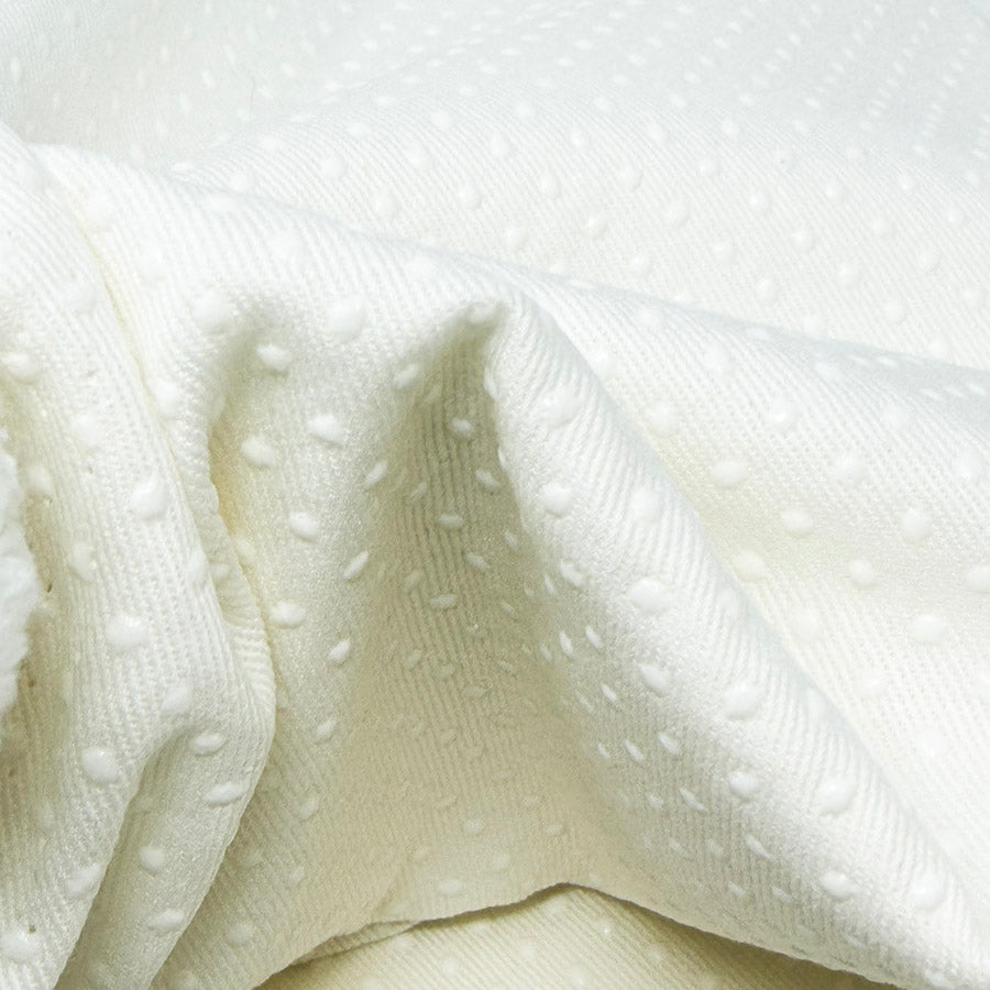 Appx 3 Yds White Non-Slip Grip Fabric