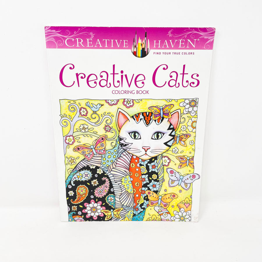 Creative Cats Coloring Book