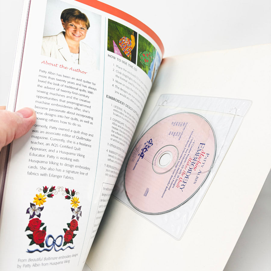 Machine Embroidery Makes the Quilt Book by Patty Albin