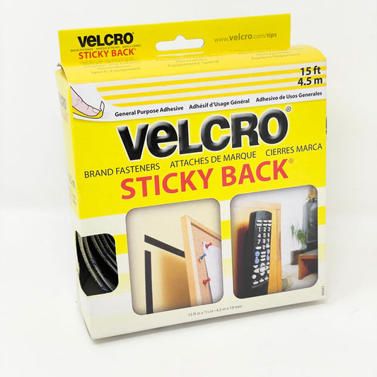 Beige Velcro Sticky Back Fastener - 15ft Box