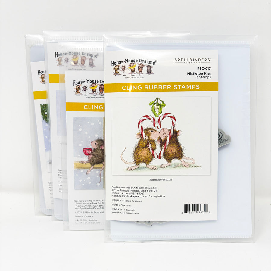 Spellbinders House Mouse Designs Cling Stamp Sets - Holidays
