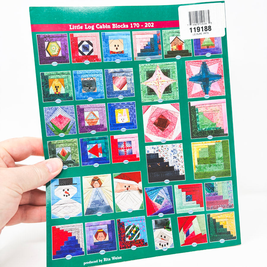 202 Little Log Cabin Blocks Book
