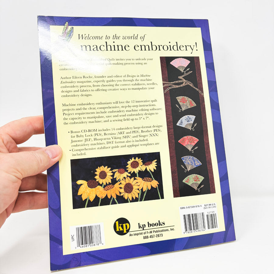 Contemporary Machine Embroidered Quilts Book by Eileen Roche