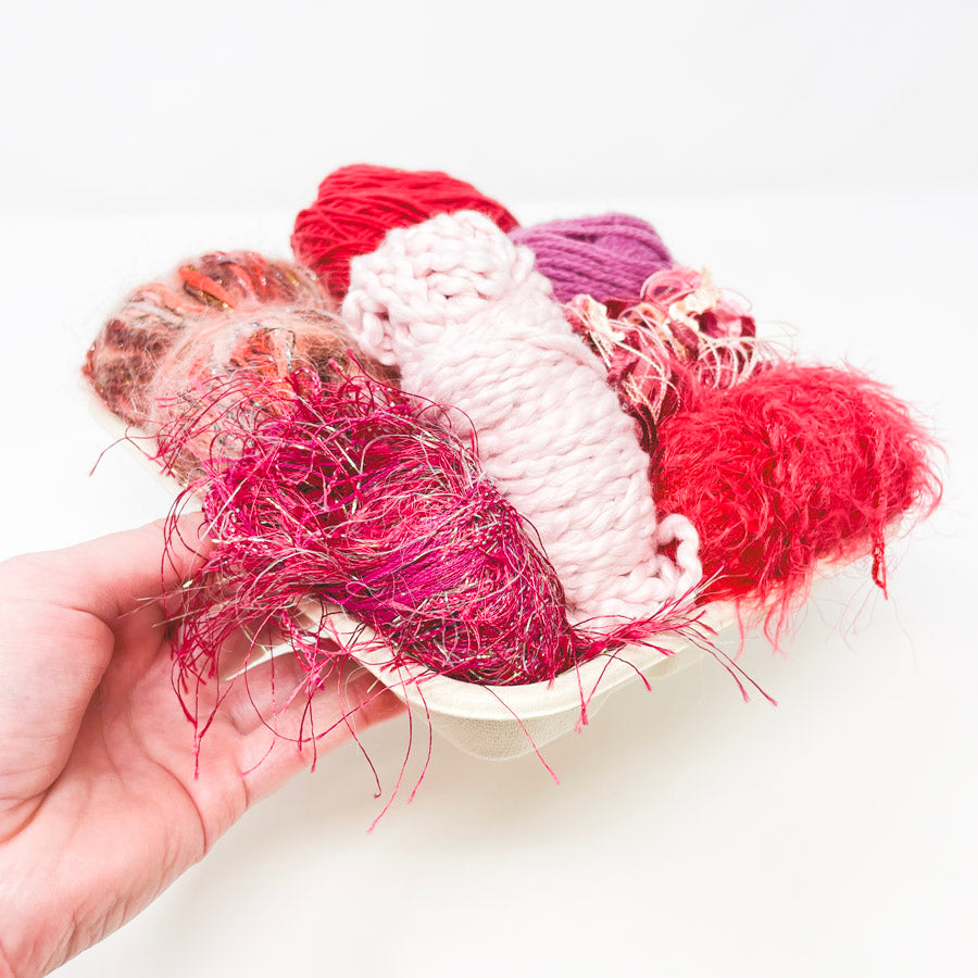 Spicy Pink Yarn Sushi Weaving Kit