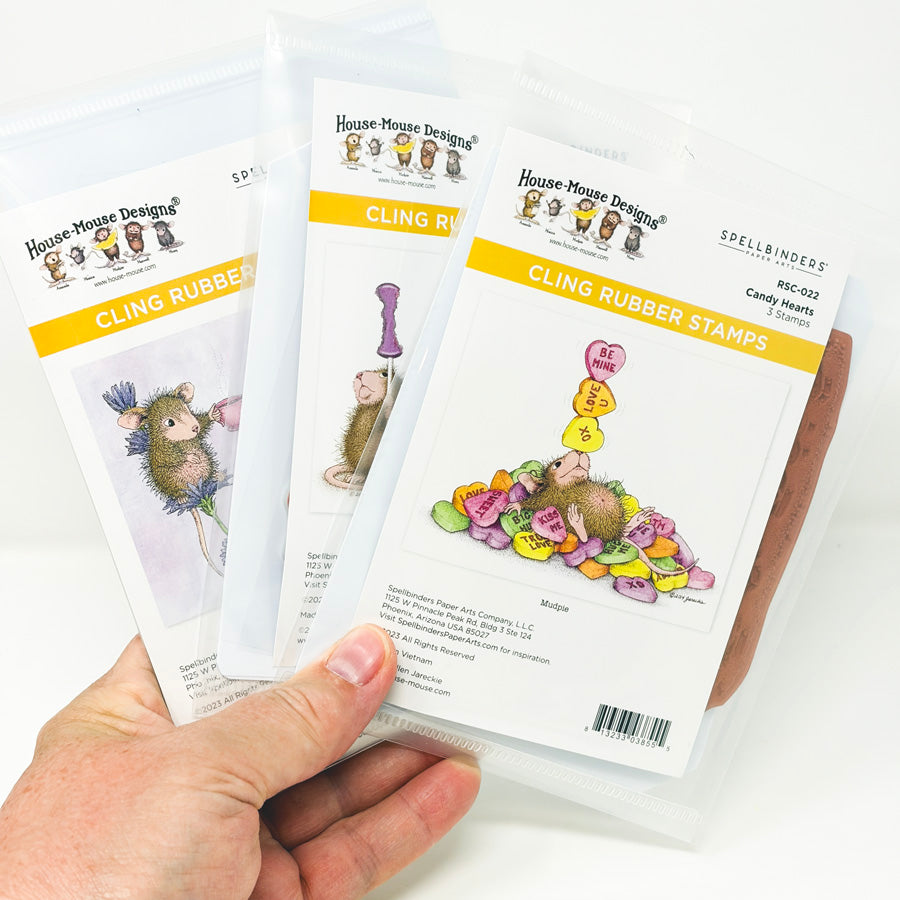 Spellbinders House Mouse Designs Cling Stamp Sets - Love