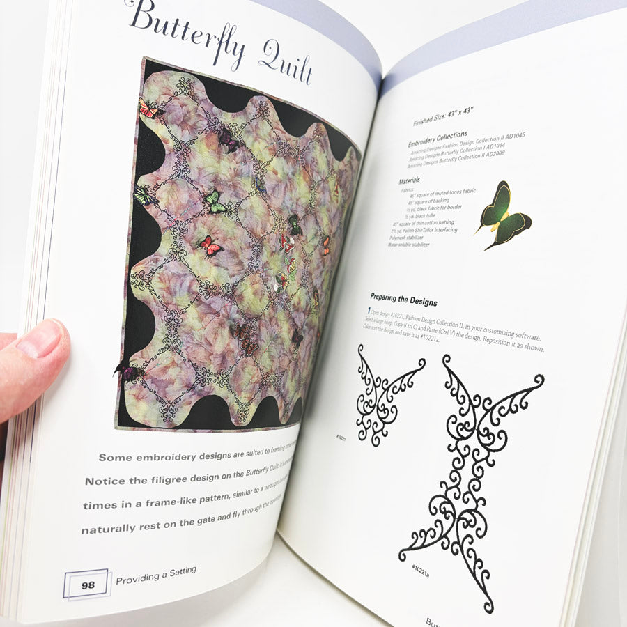 Contemporary Machine Embroidered Quilts Book by Eileen Roche