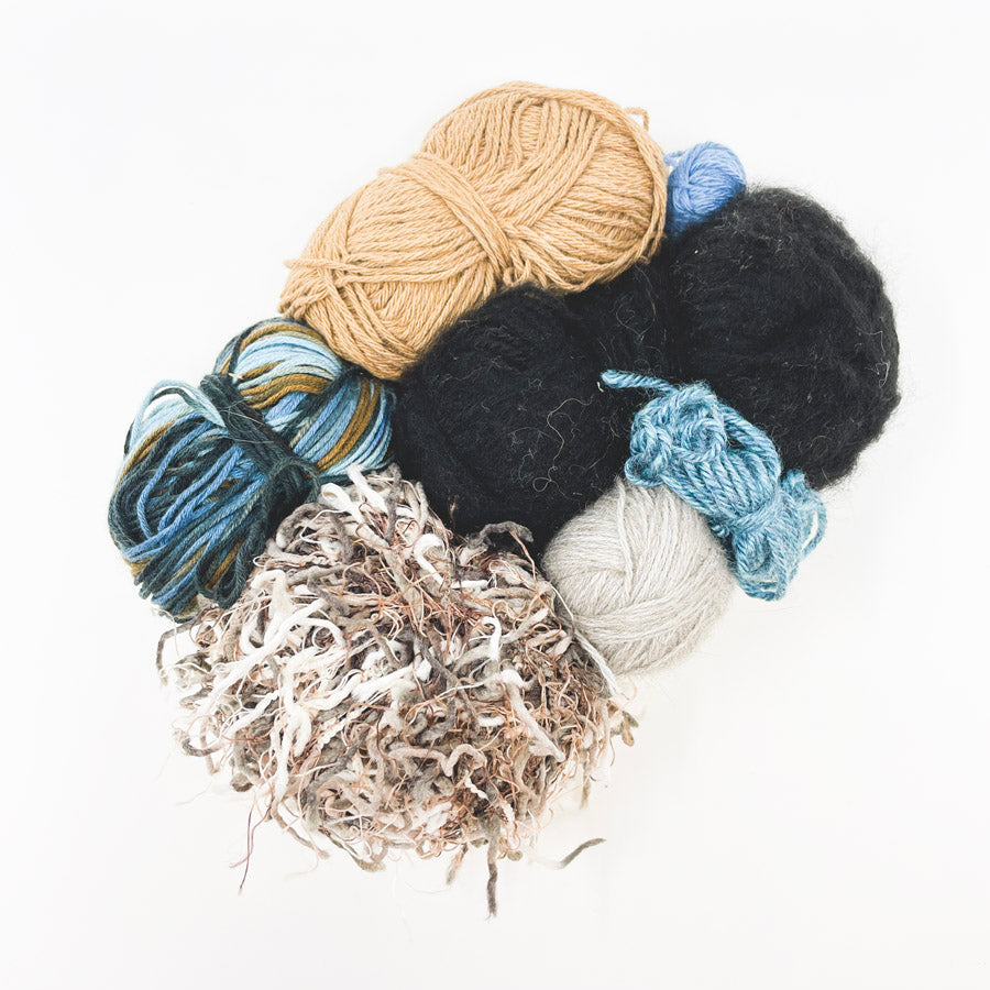 Moody Blues Yarn Sushi Weaving Kit