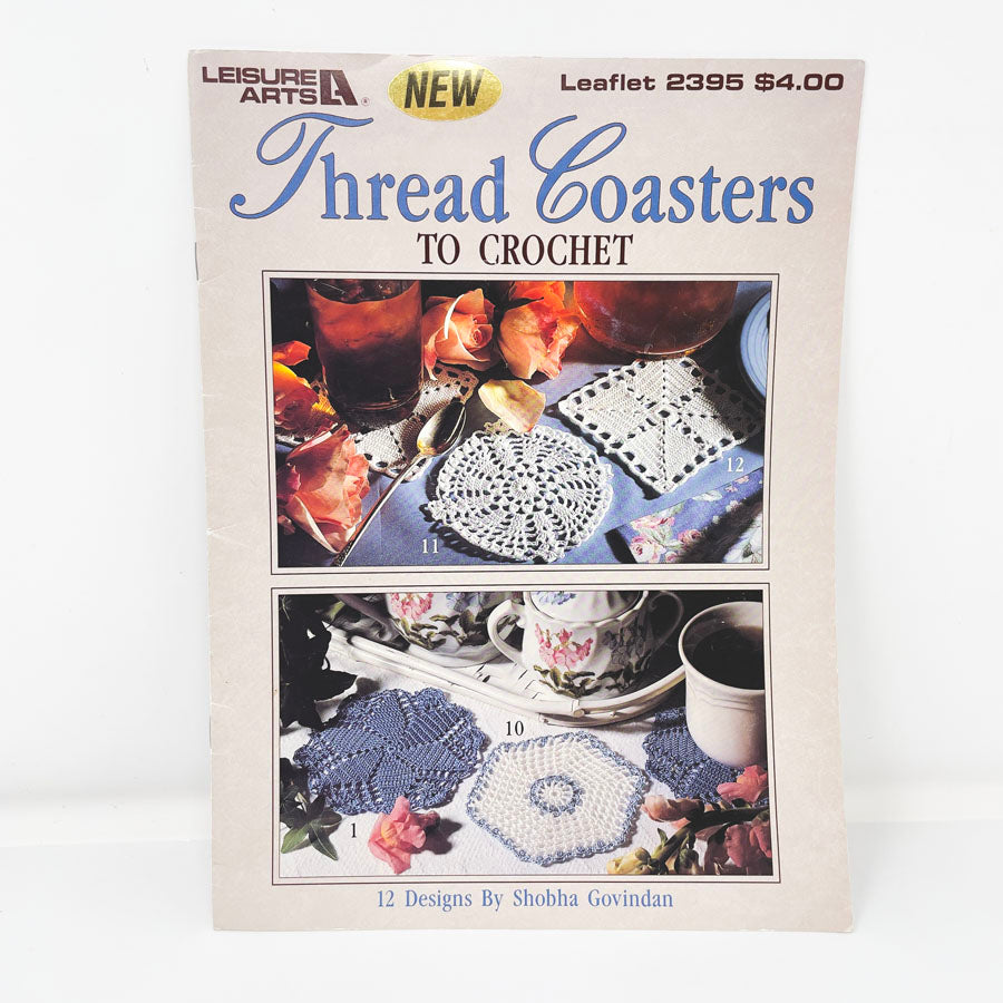 Leisure Arts Thread Coasters to Crochet Pattern Book