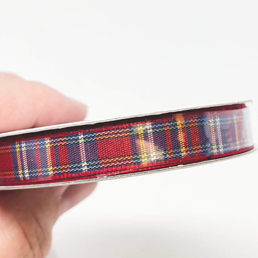Plaid Narrow Ribbon