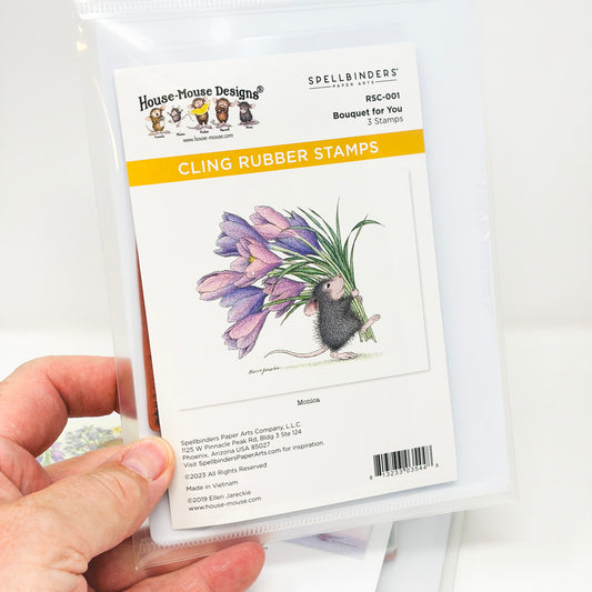 Spellbinders House Mouse Designs Cling Stamp Sets - Bouquets